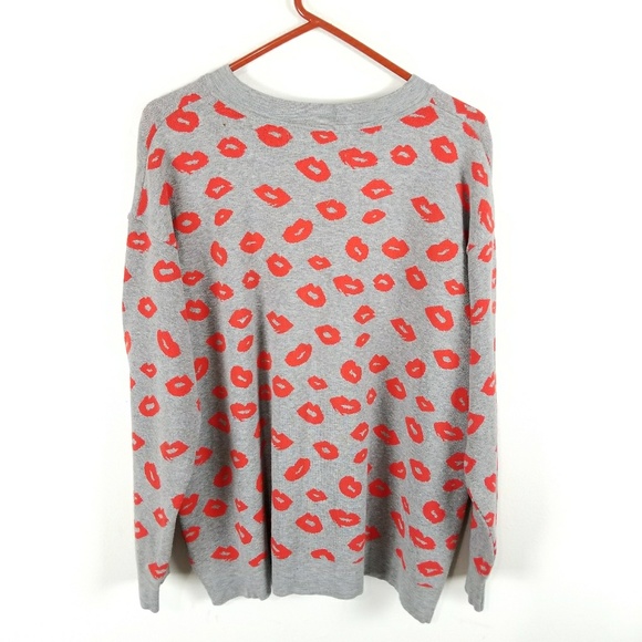 Sold Etre Cecile Sweater Pullover Oversized Lip - Picture 3 of 5